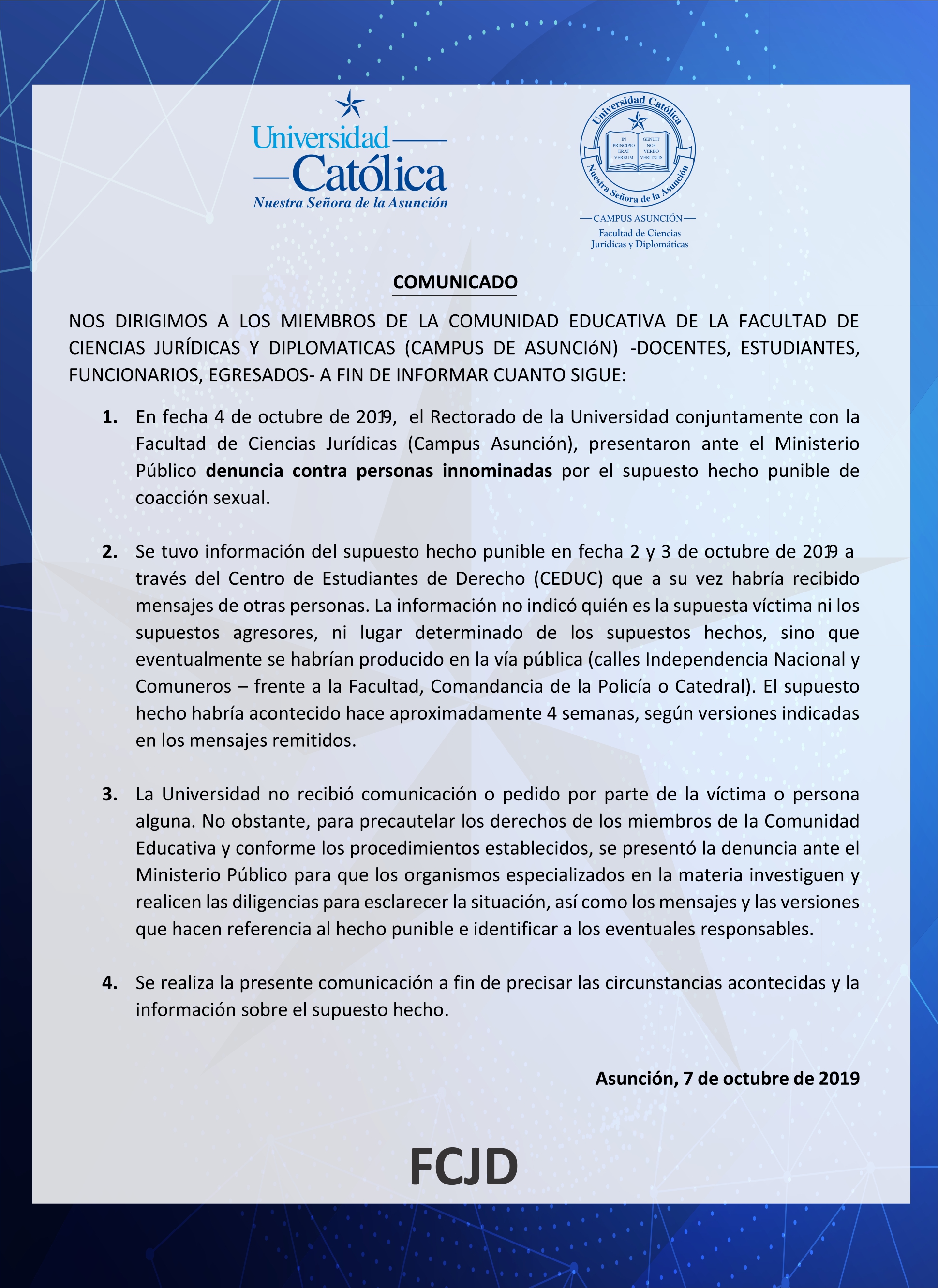 Comunicado Comunicado