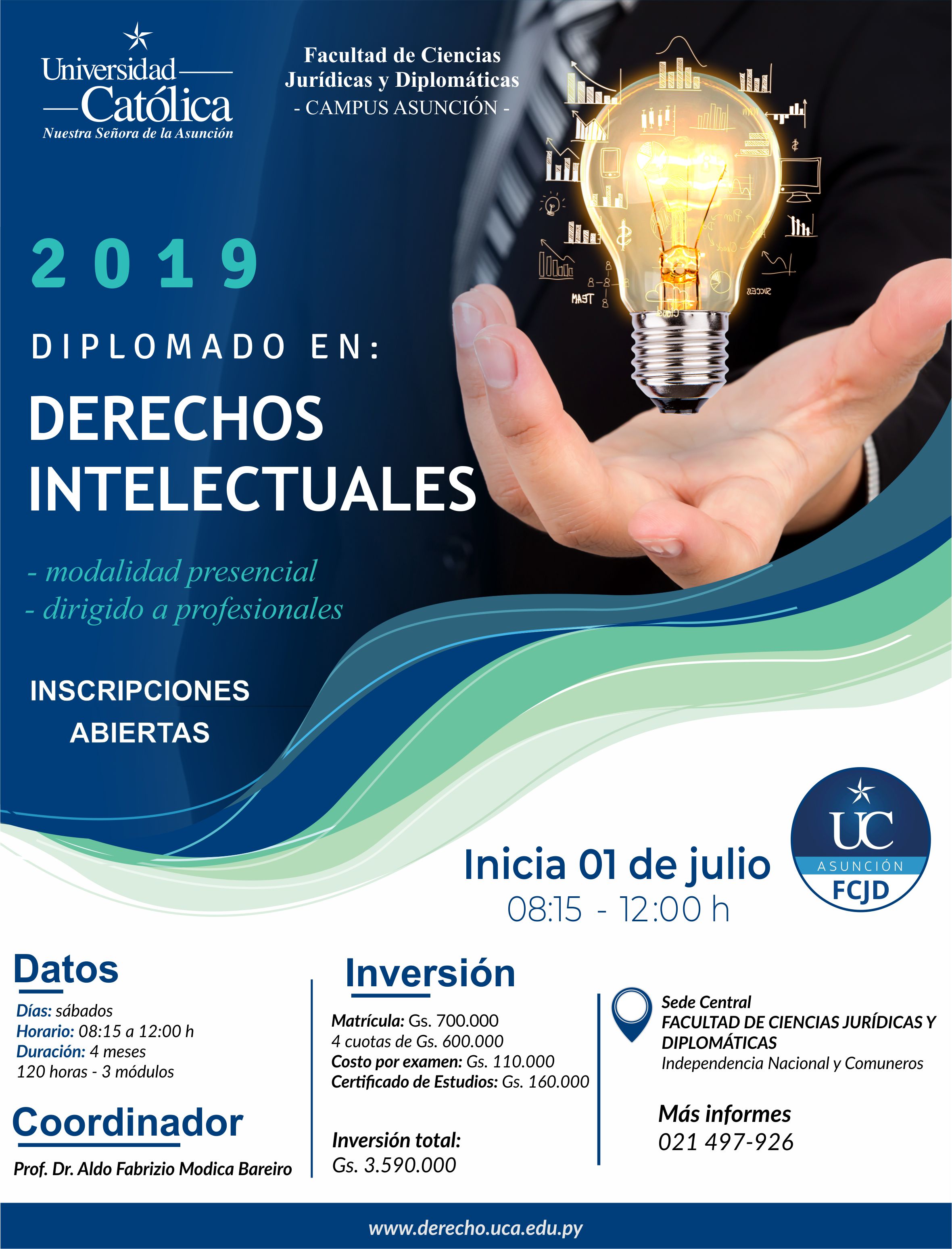 Diplomado en DERECHOS INTELECTUALES